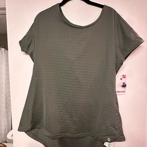 Marmot Short Sleeve Olive Tee